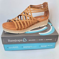 NEW Baretraps Bessica Brown Gladiator Sandal Size 11