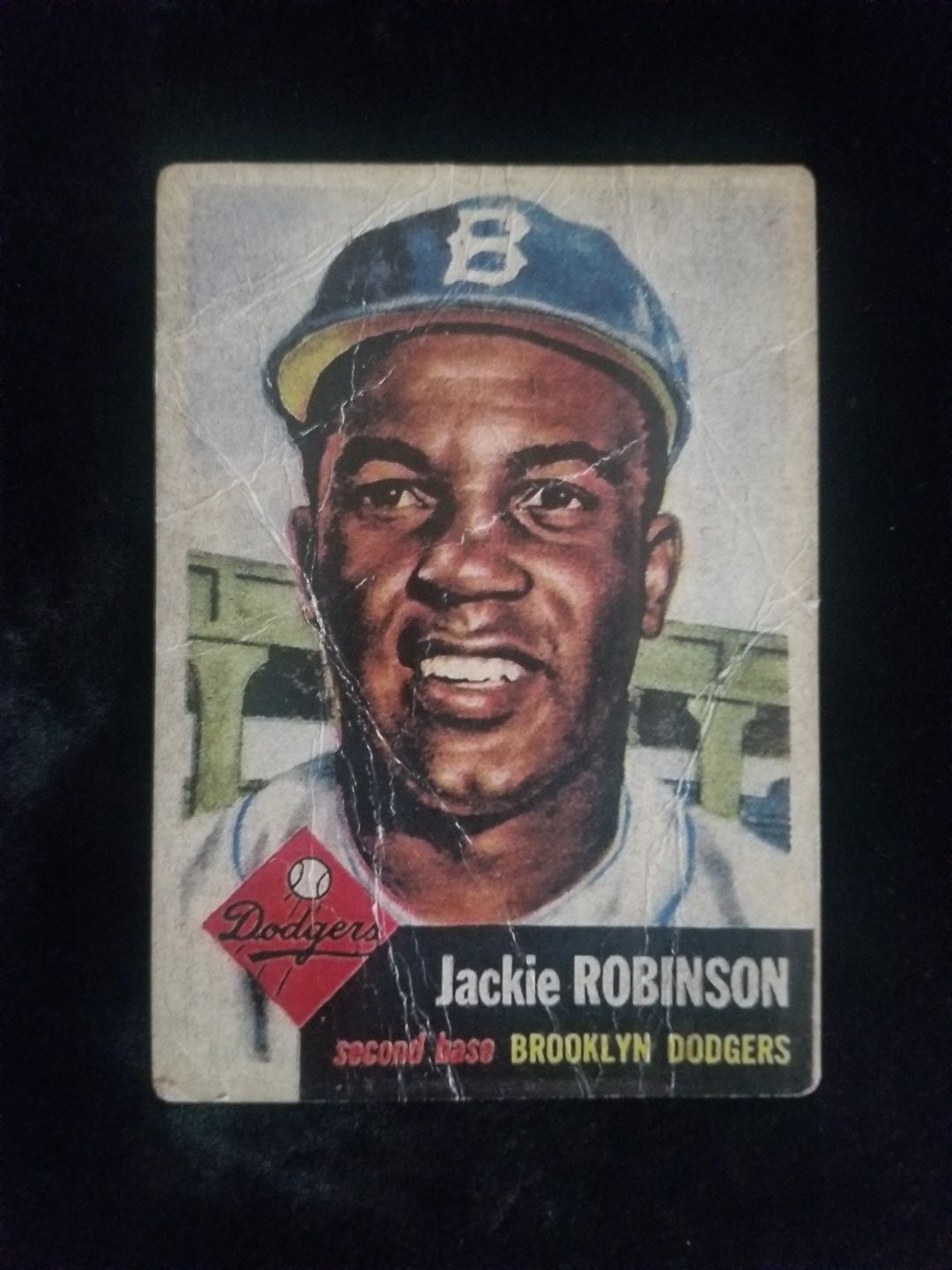 Jackie Robinson and over 250 cards.