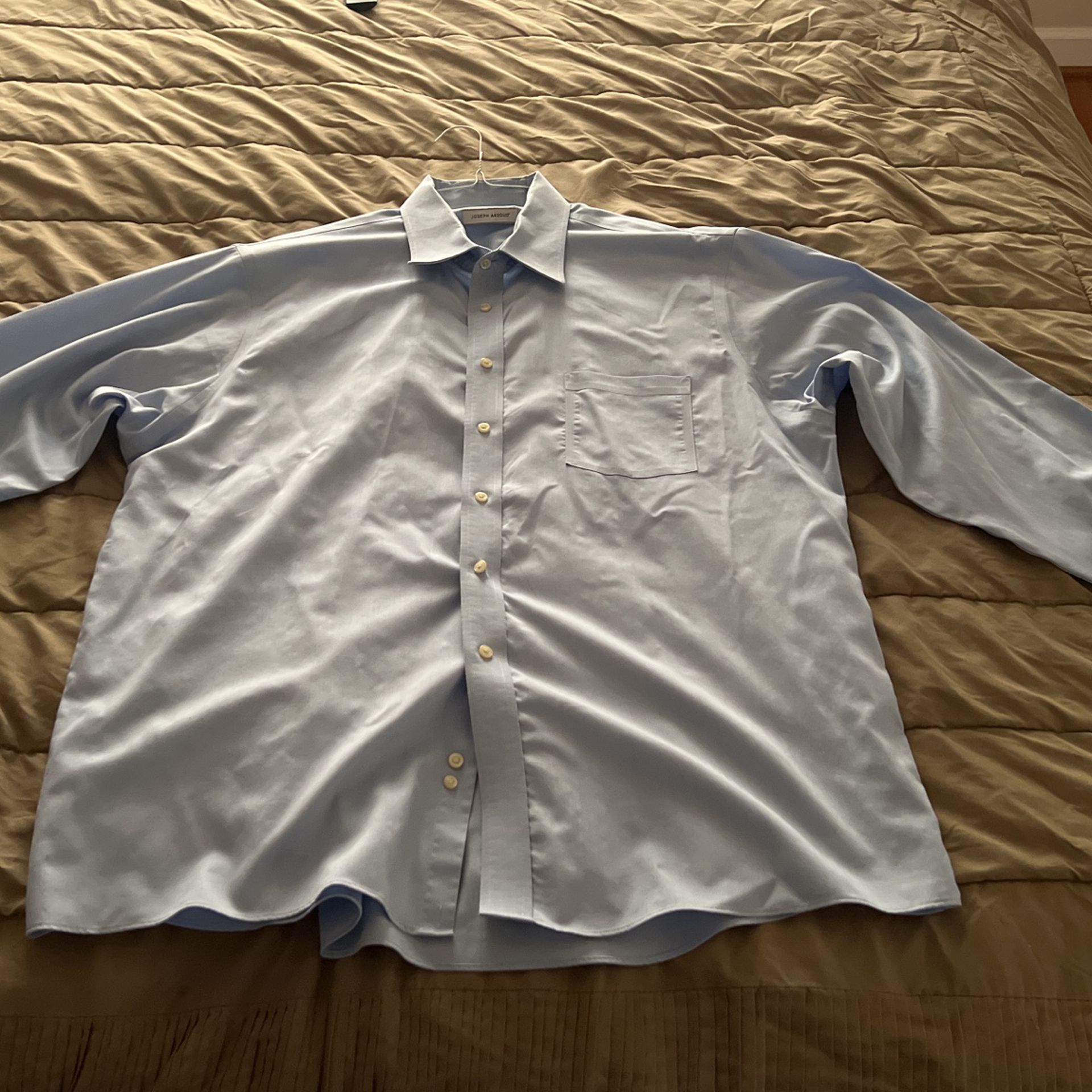 Blue Joseph Abboud Button Down Shirt 