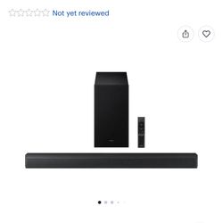 Samsung Soundbar With Woofer 