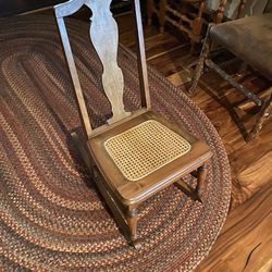 Small Walnut Rocking Chair (rocker)