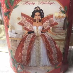 1997 Holliday Barbie, MINT Never Opened