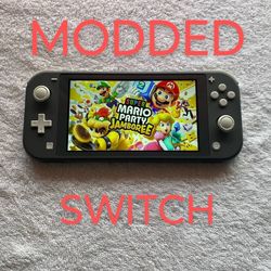 NINTENDO SWITCH LITE MOD LOADED with 7500 GAMES