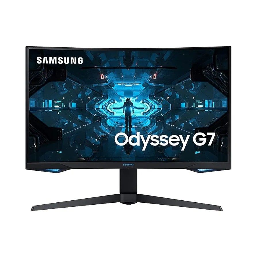 SAMSUNG Odyssey G7 Series 32-Inch WQHD (2560x1440) Gaming Monitor, 240Hz, Curved,