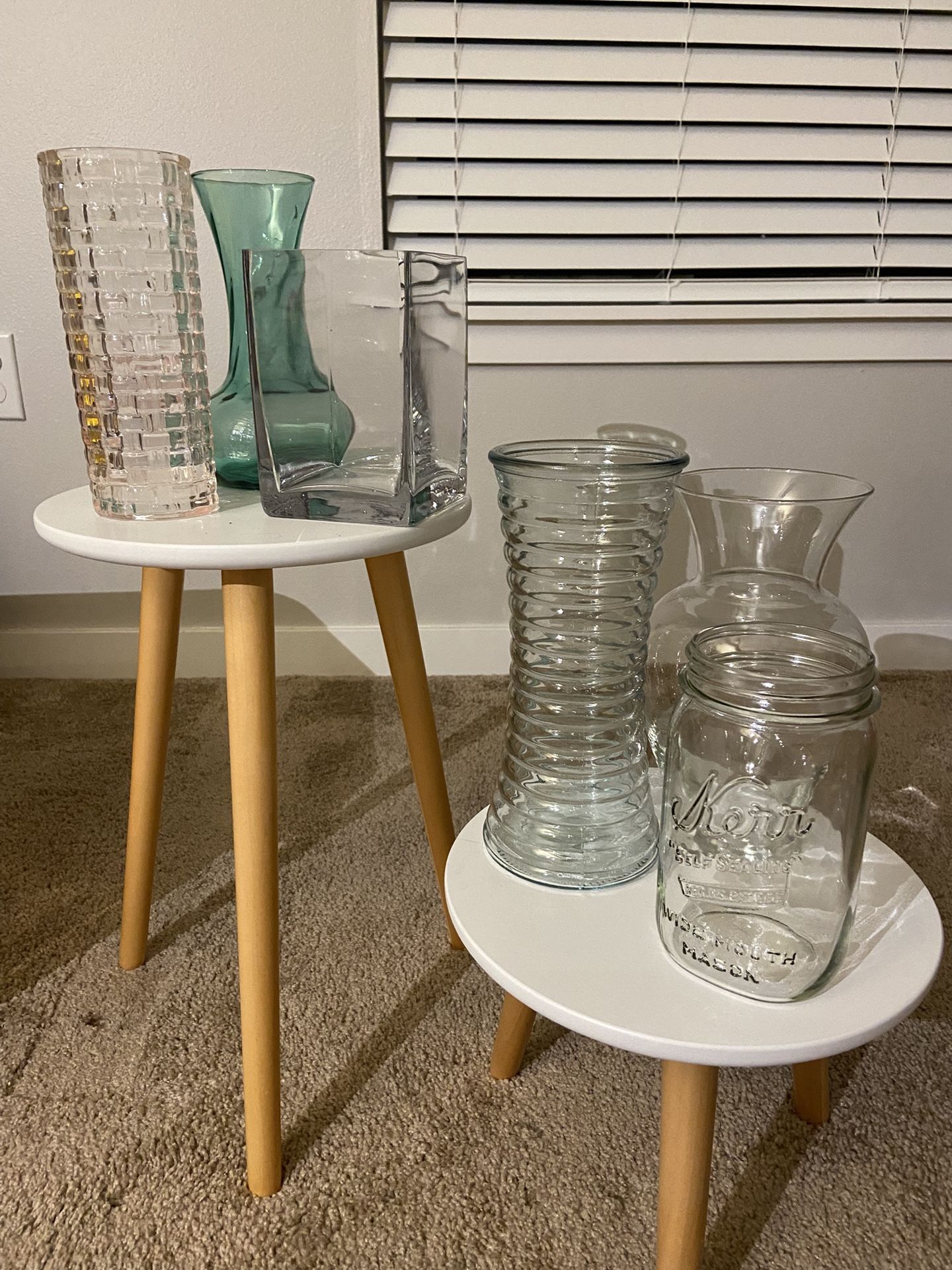 Glass Vase Set – Home Decor