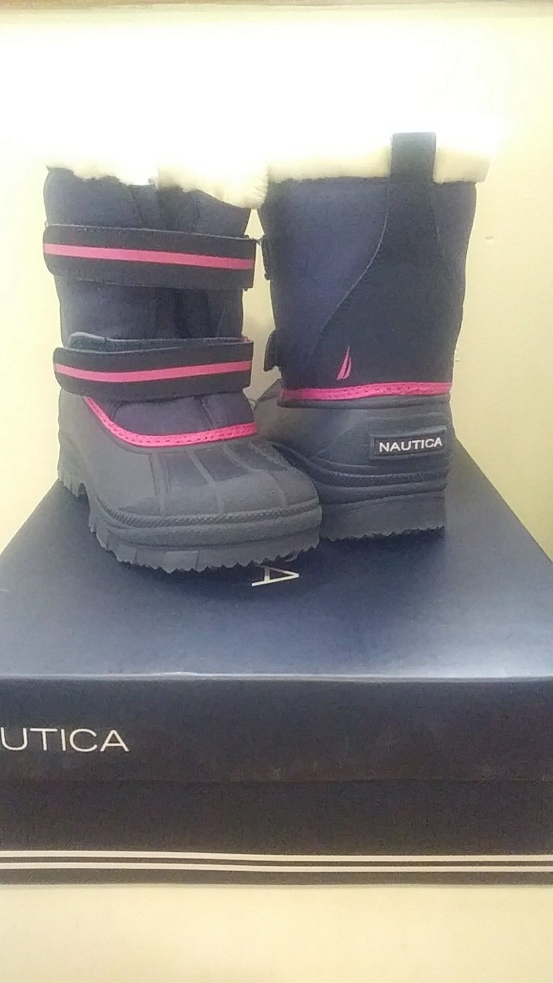 Nautica Girl Boots, sz 10 (toddler)