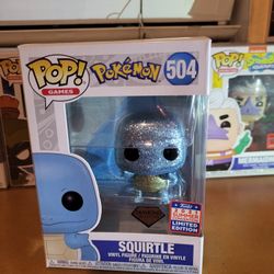 Diamond Squirtle Funko Pop