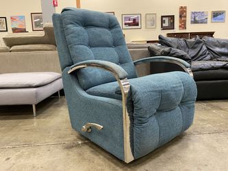 LA-Z-BOY Turquoise Rocking Manual Recliner