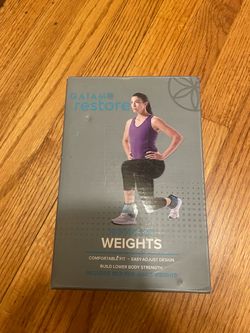 Set of 5 lb each ankle weights