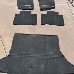 Lexus NX Oem Floor Mat and Trunk Mat