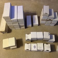 Sports card storage boxes - empty 