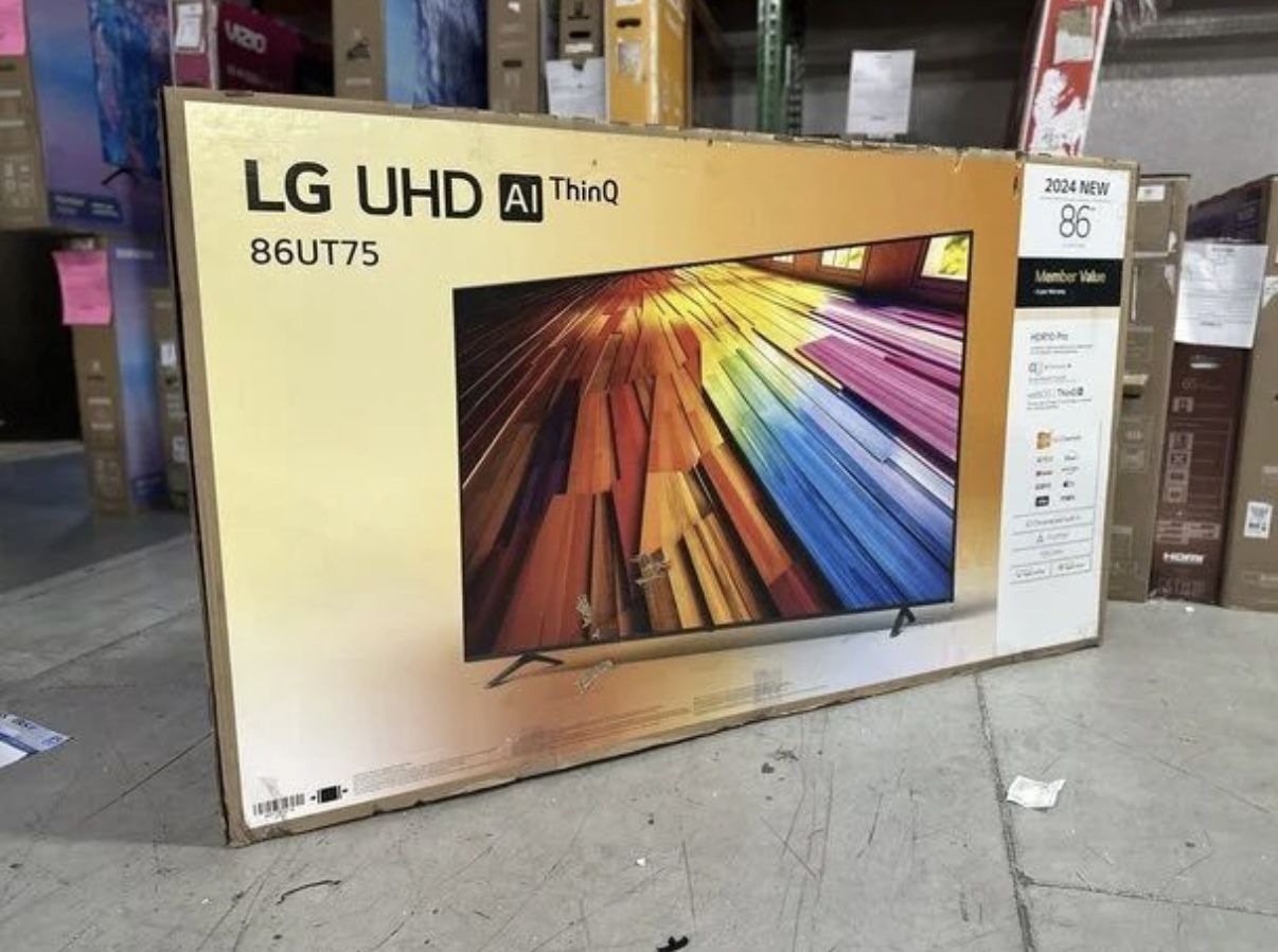 86” Lg UHD Smart 4K Tv ThinQ LED