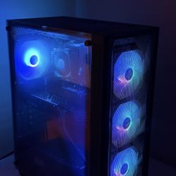 🔥Gaming PC – Intel i5-4590, RX 580 8GB, 512GB SSD, Windows, RGB Fans