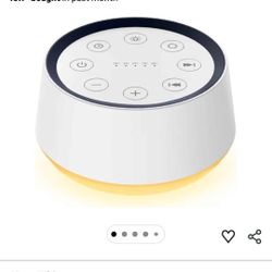 Brown Noise Machine With Night Light 