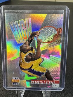 1996 Topps Stadium Club High Risers Shaquille O’Neal 