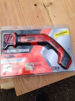 Black and Decker cordless Hand saw rechargeable
