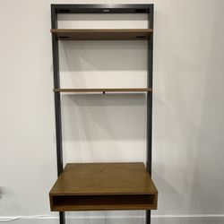 West elm Ladder book shelf desk 