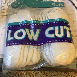 6 Pair Low Cut Socks