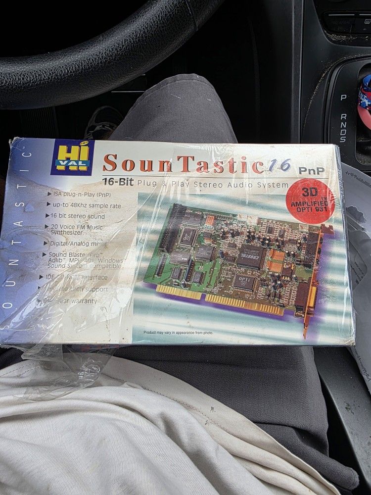 HIVAL SOUNTASTIC 16 PNP 16 Bit Plug And Play Stereo Audio System