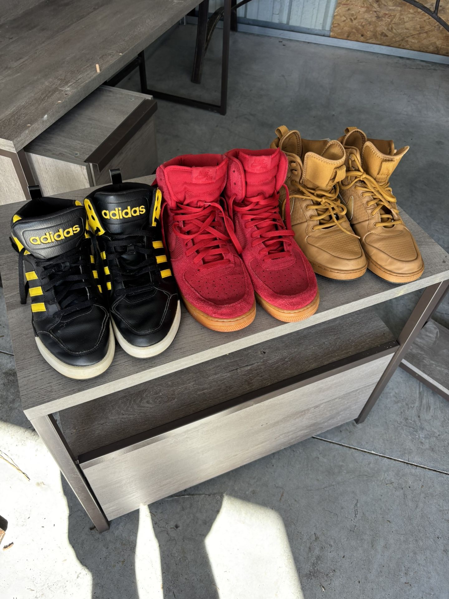 (3) Pair Of Sneakers 2- Size 13 And -12