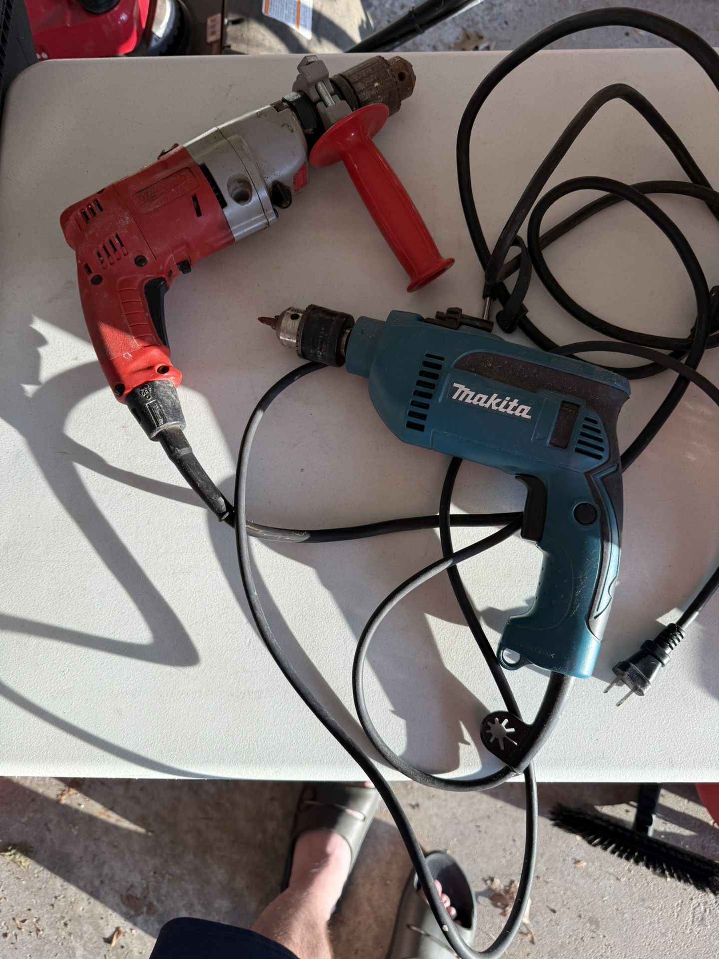 Makita Drill / Milwaukee Hammer Drill (pair)