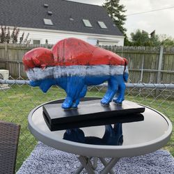 The Red White And Blue Buffalo