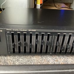 Technics Vintage Stereo Graphic Equalizer In Great Working Condition 