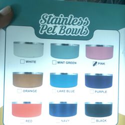 Pet Bowls 