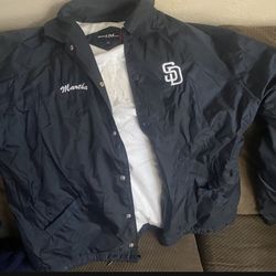 Vintage San Diego Padres Windbreaker Jacket
