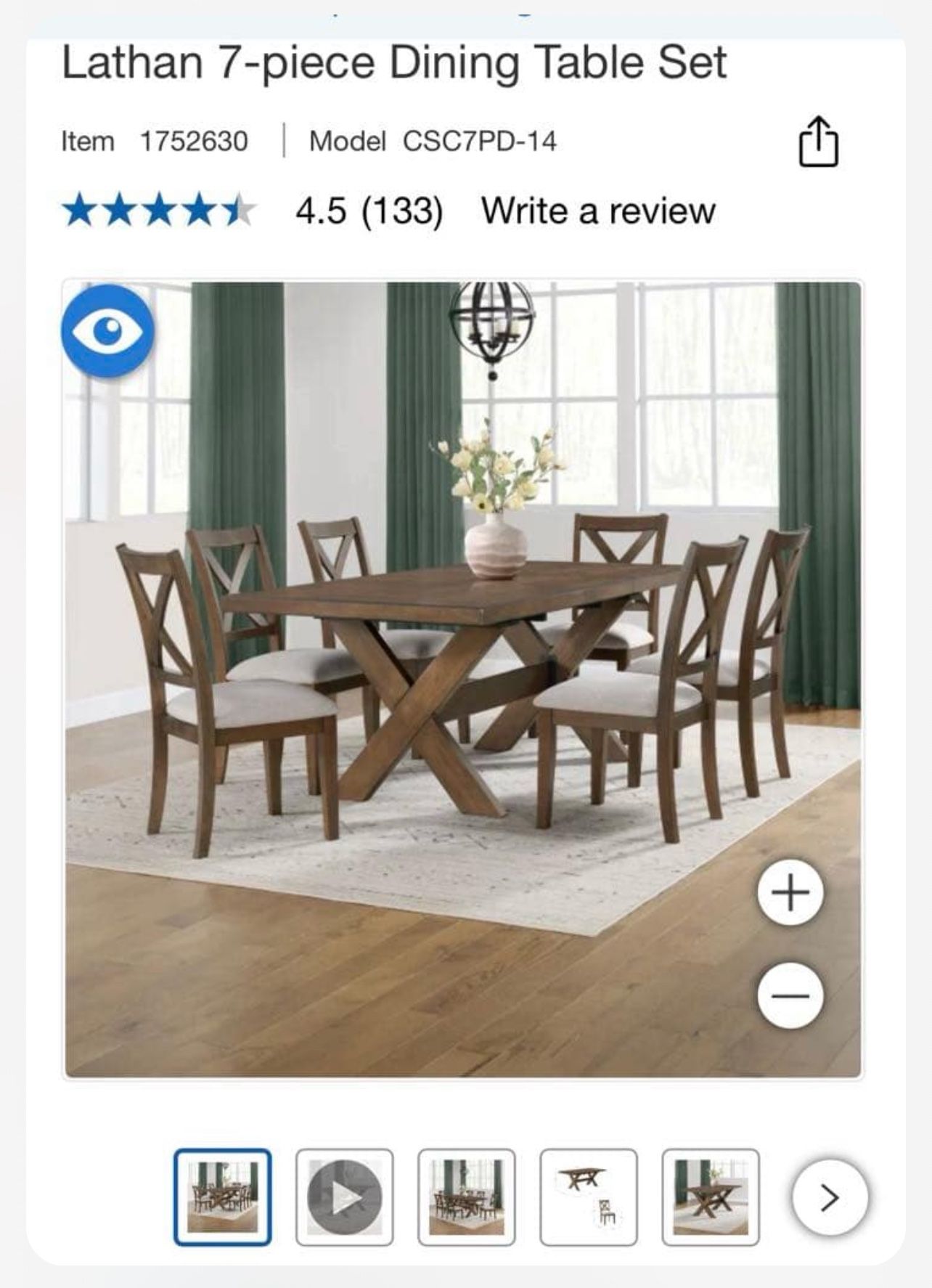 Lathan Comedor Piece