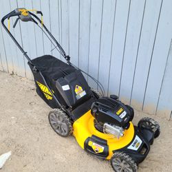 21" 3-in-1 Gas Self Propelled Walk Behind Lawn Mower 
