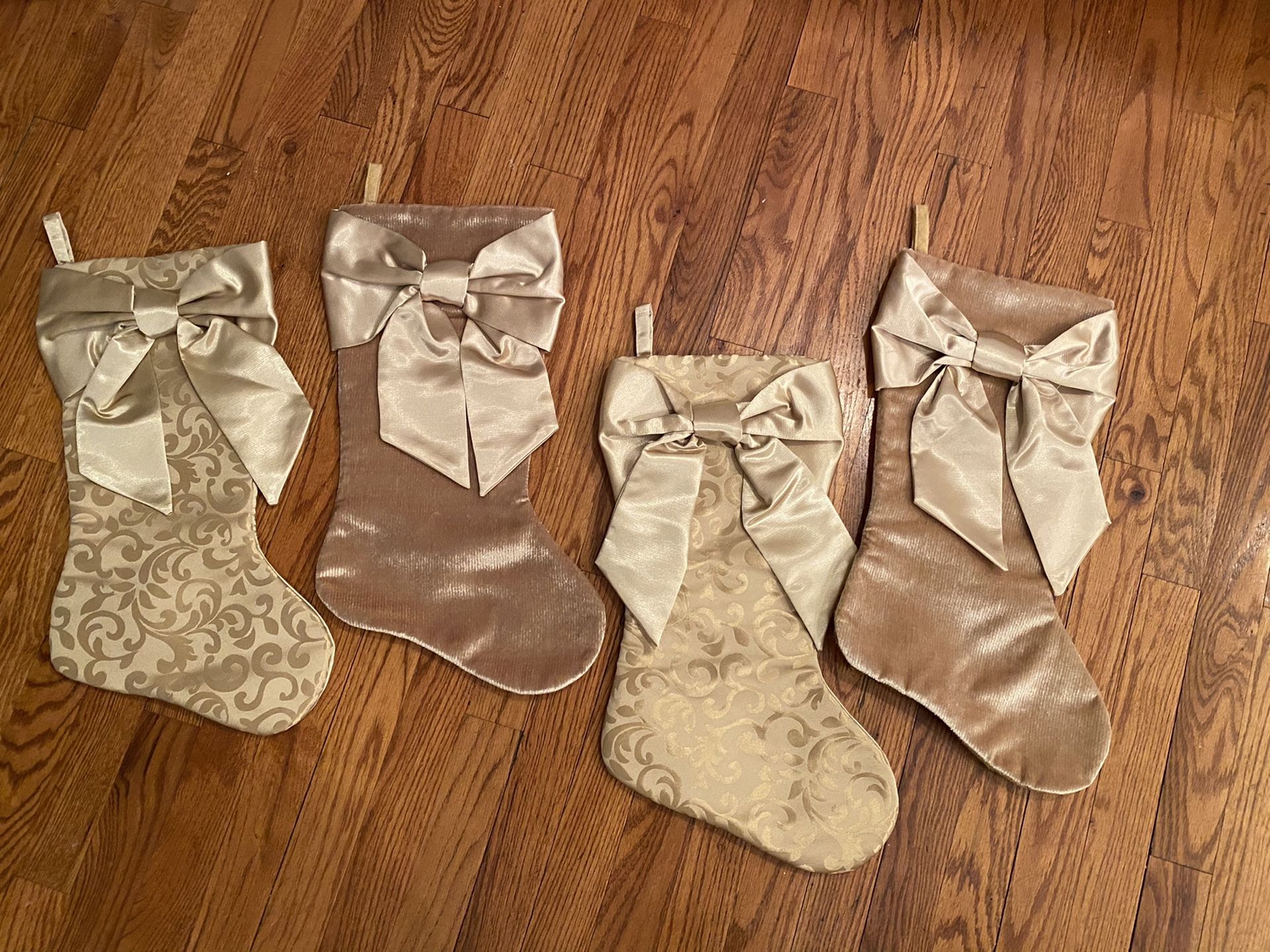Set of 4 Beautiful Christmas Stockings