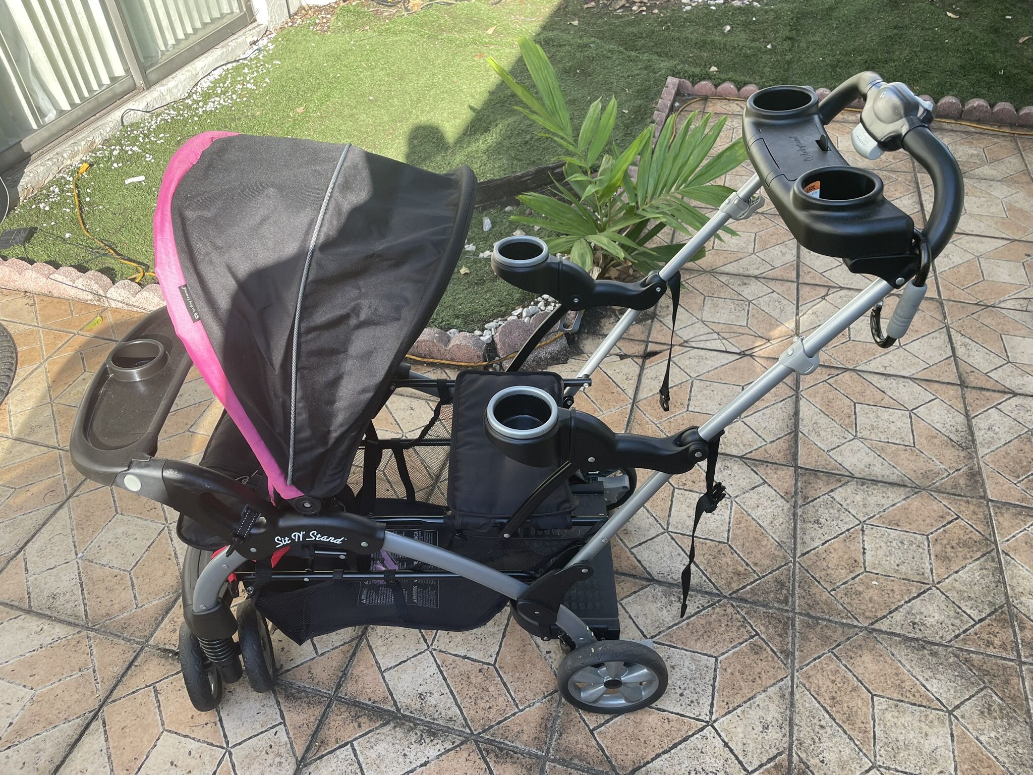 Sit N Stand Double Stroller From Baby Trend
