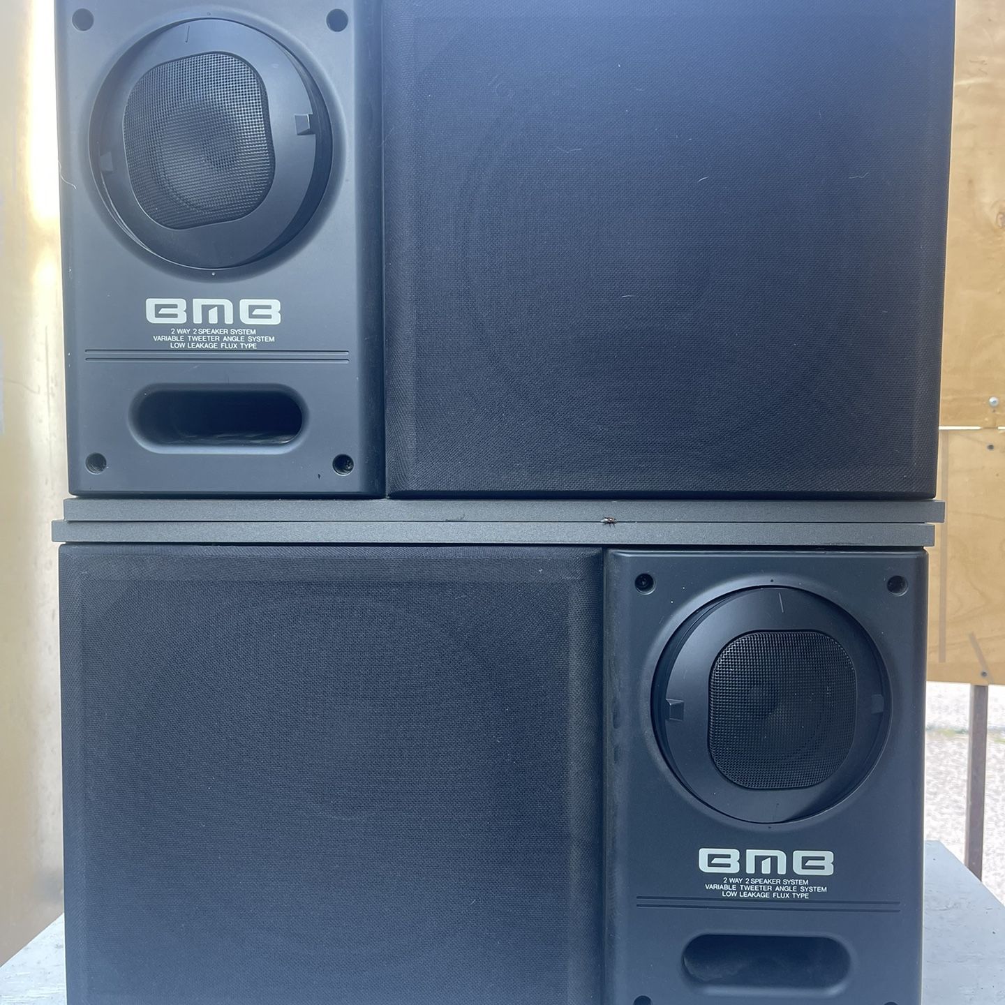 BMB CS-X25R スピーカー □BMB カラオケスピーカー CS-X25R
