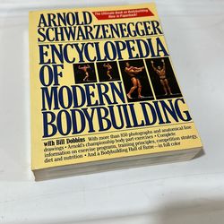 Arnold Schwarzenegger Encyclopedia Of Modern Bodybuilding