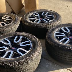 20” GMC Sierra Yukon AT4 1500 Wheels and Tires 