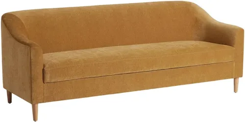 World Market Sacha Chenille Slope Arm Sofa