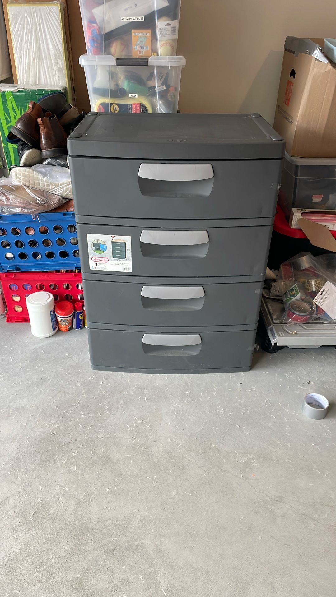 Sterilite Drawer Unit-Heavy Duty- New