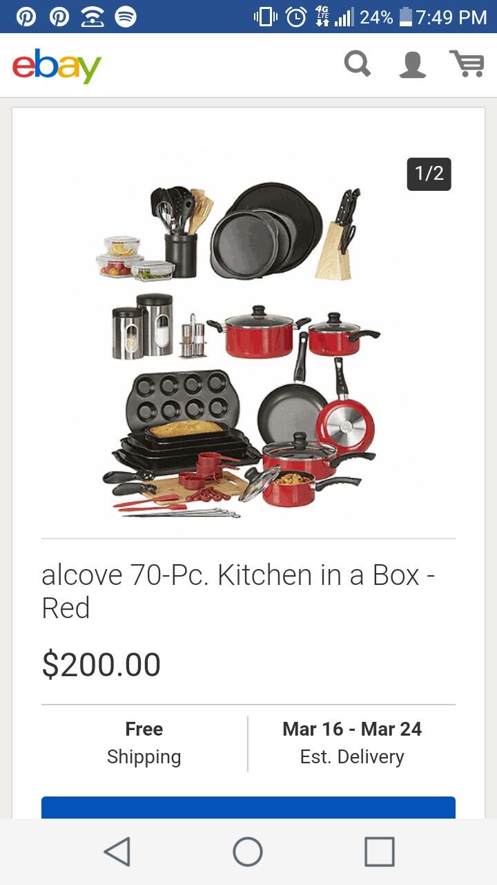 Alcove 70-Piece Kitchen in a Box