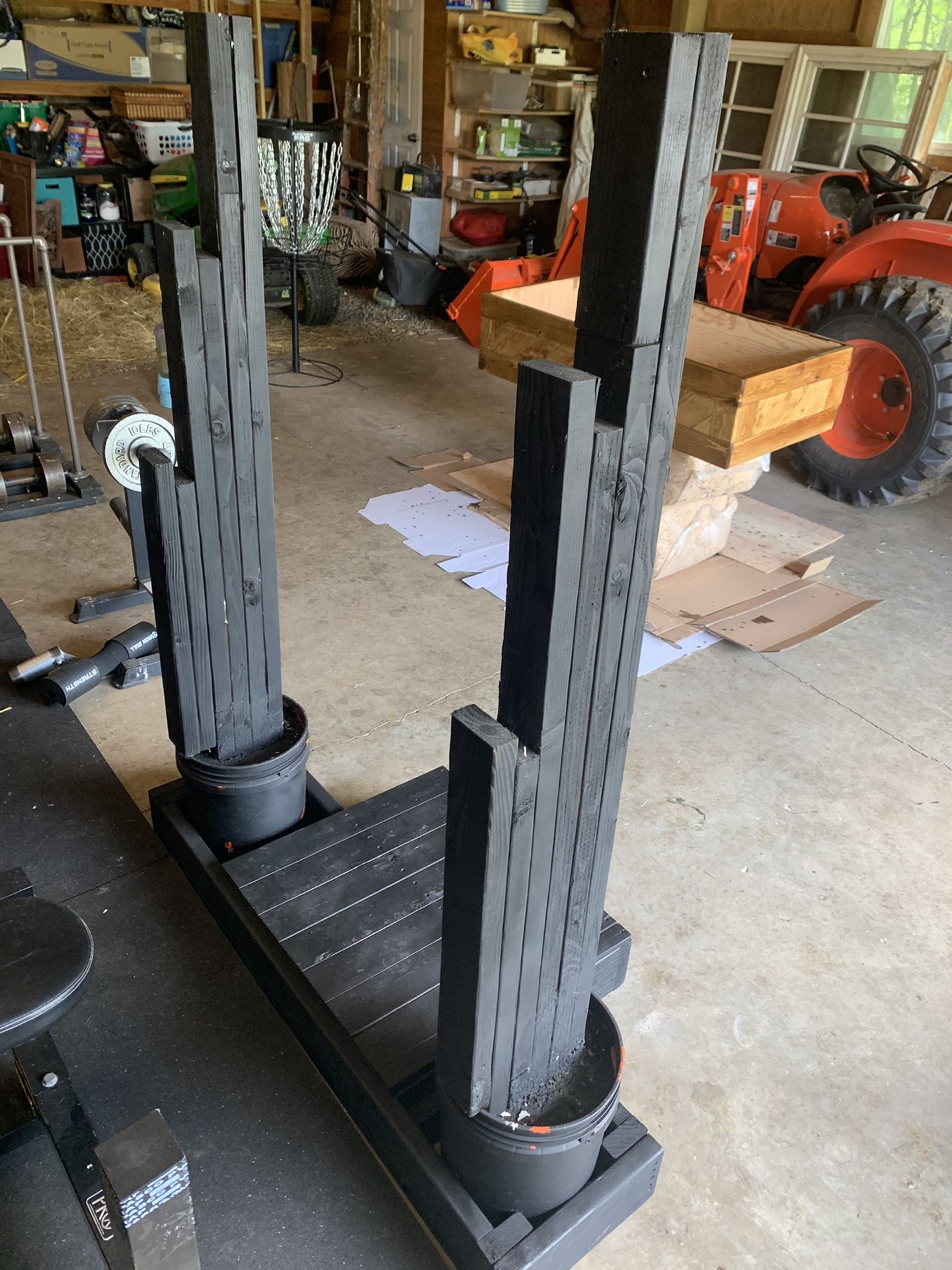 Homemade Bench/Squat Platform and Rack