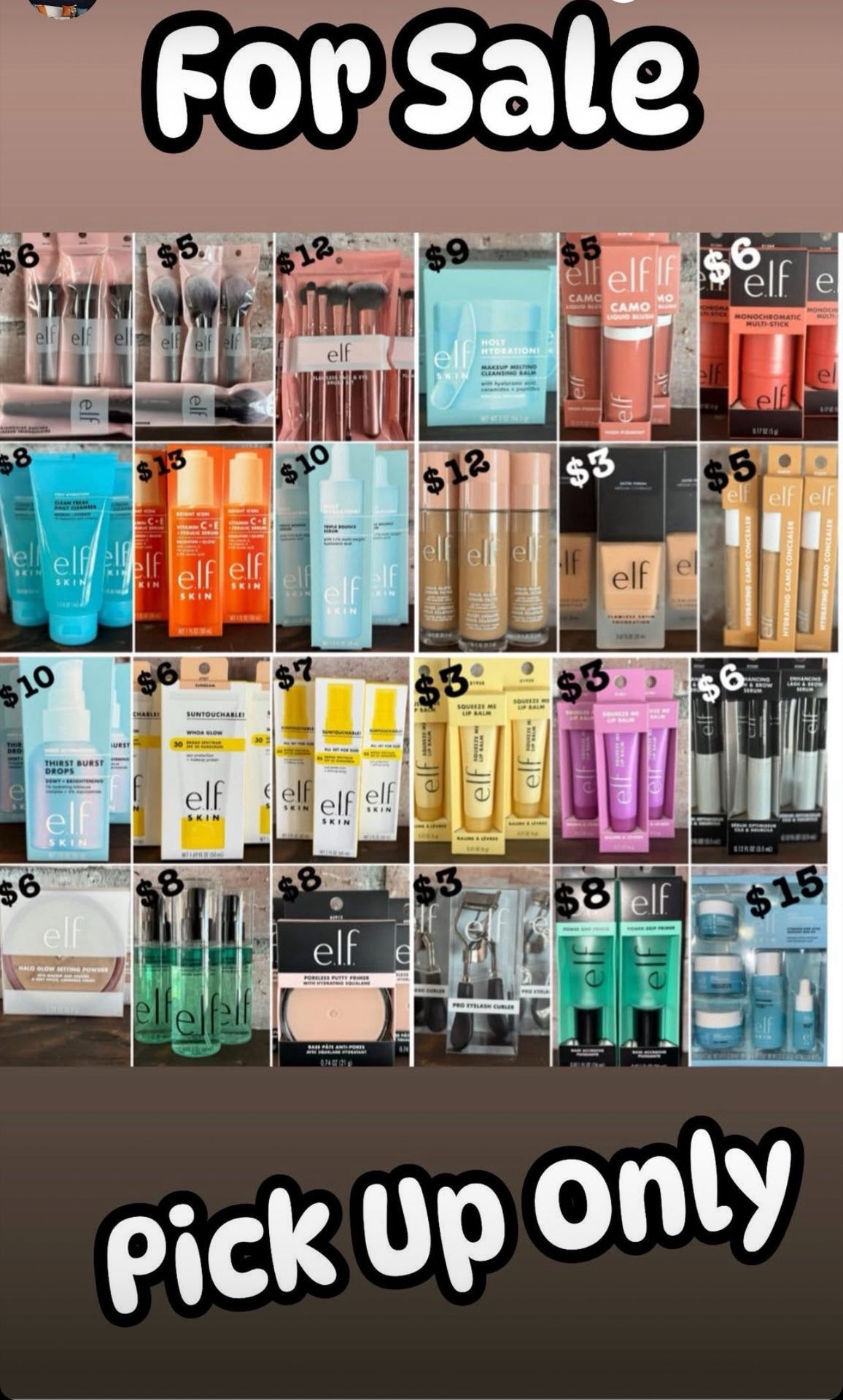 Cosmetics *NOT FREE*
