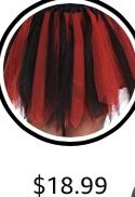 v28 Women's Teen's 1950s Vintage Tutu Tulle Petticoat Ballet Bubble Skirt