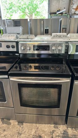 Electric Range Samsung Glass Top