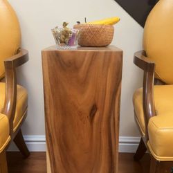 Solid Wood Side Table 