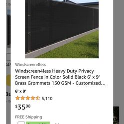 Fence Screen