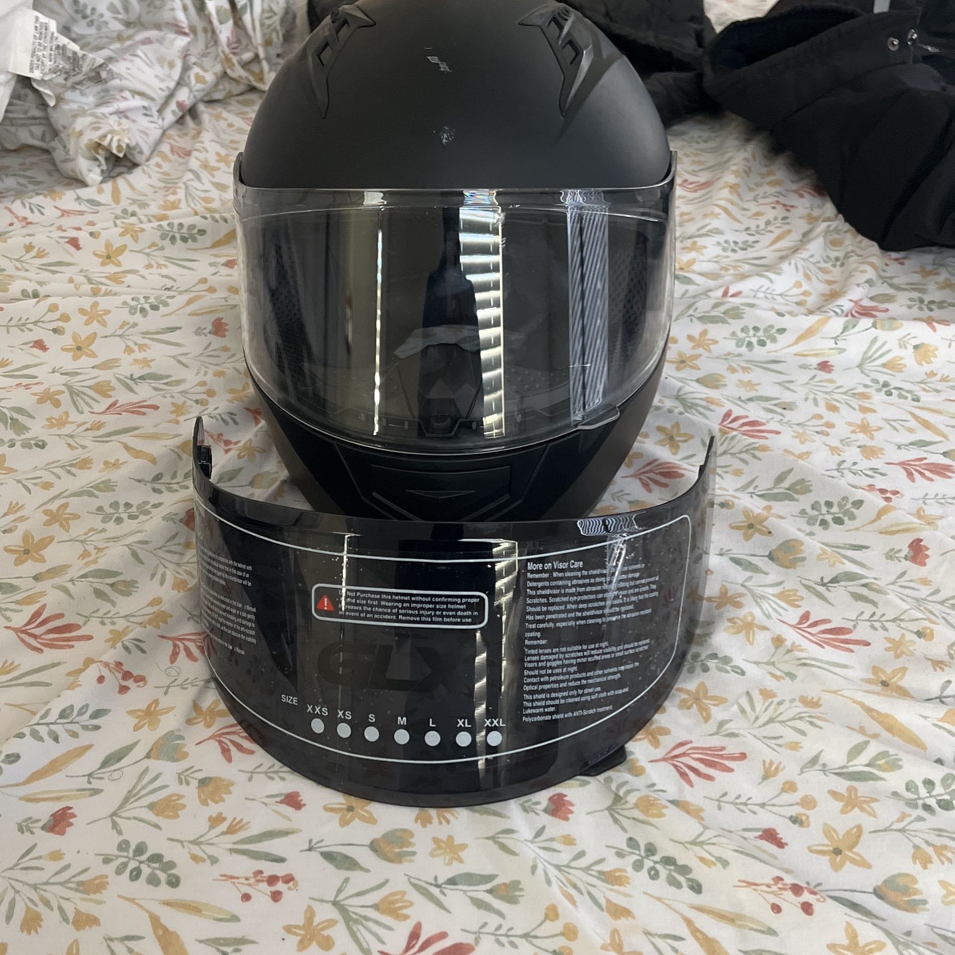 Motorcycle Helmet And Jacket