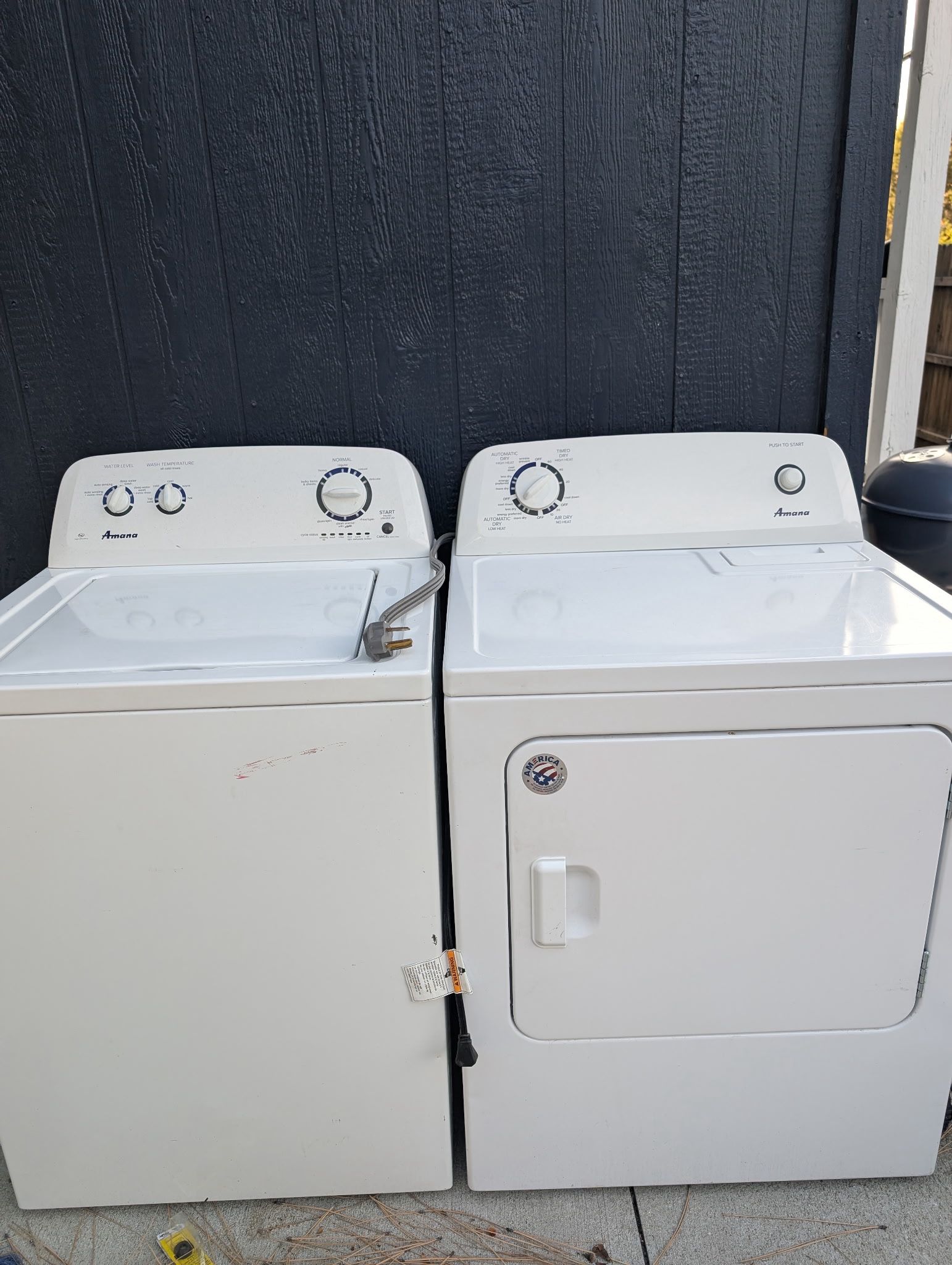 Washer And Dryer