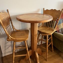 High Top Table and Chairs