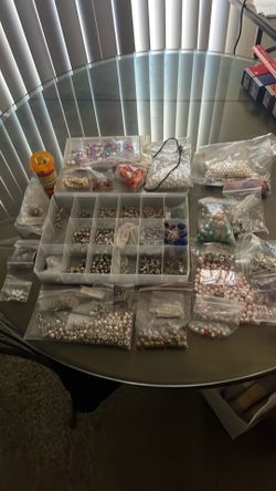 Lot of Jewelry Beads