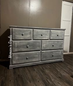 Solid Wood 60” Dresser $560